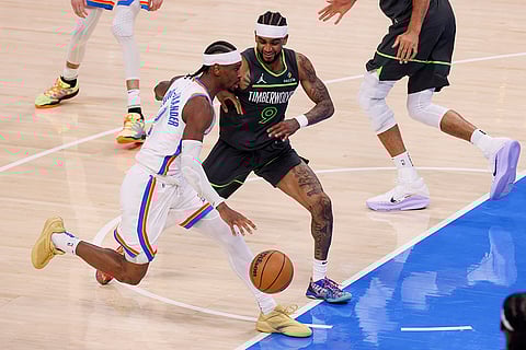 NBA Basketball: Oklahoma City Thunder Vs Minnesota Timberwolves