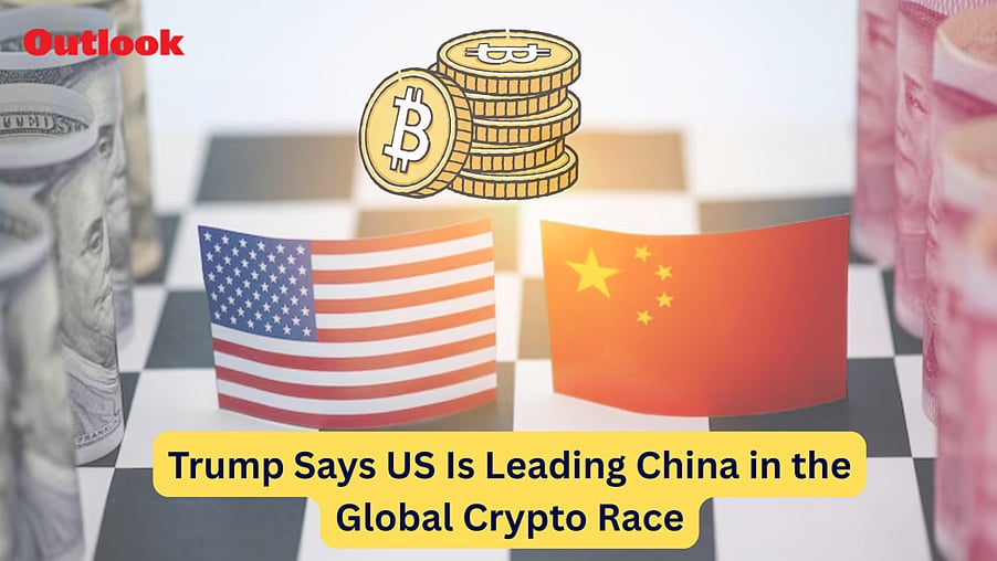 Trump Says US Is Leading China In The Global Crypto Race - null