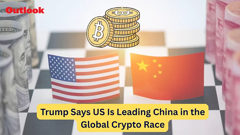 Trump Says US Is Leading China In The Global Crypto Race - null