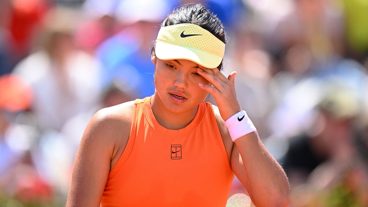 | File : Raducanu was sent packing in Strasbourg