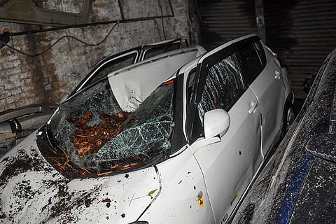 Weather: Storm in Meerut