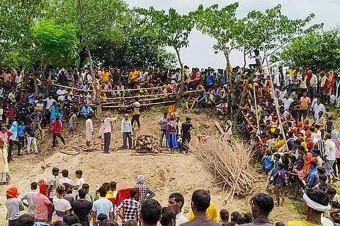 Funeral of slain Army personnel