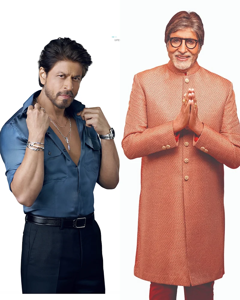 Amitabh Bachchan and Shah Rukh Khan
