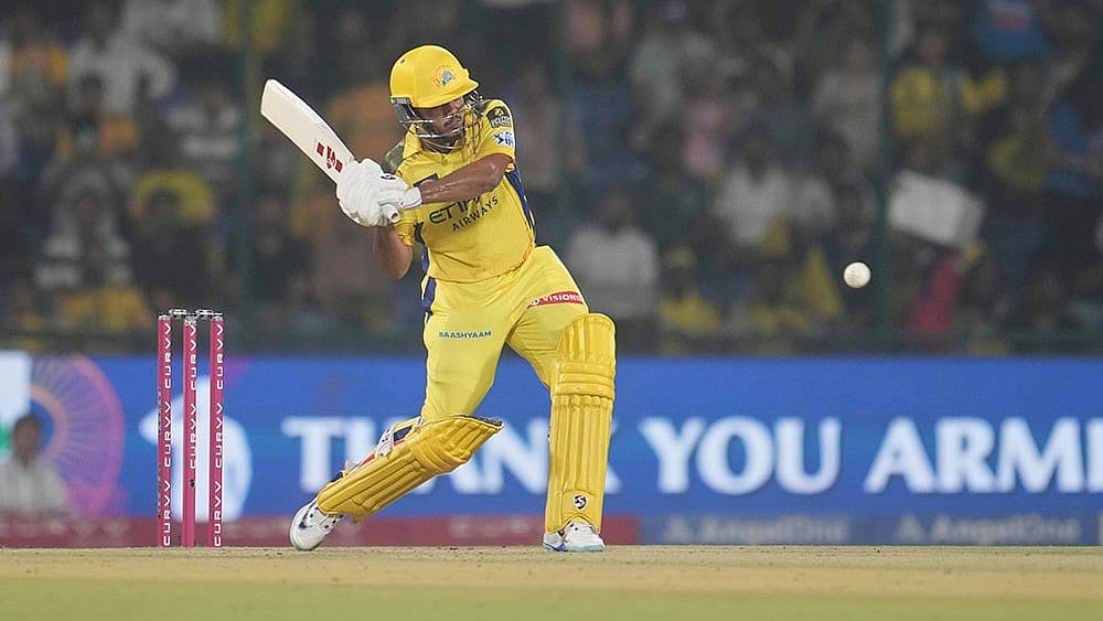 | Photo: AP/Manish Swarup : IPL 2025: Chennai Super Kings batter Ayush Mhatre.