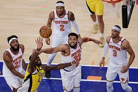 NBA Basketball Game: Indiana Pacers vs New York Knicks