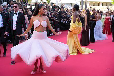 Cannes 2025, Day 9: Lena Mahfouf during The History of Sound premiere