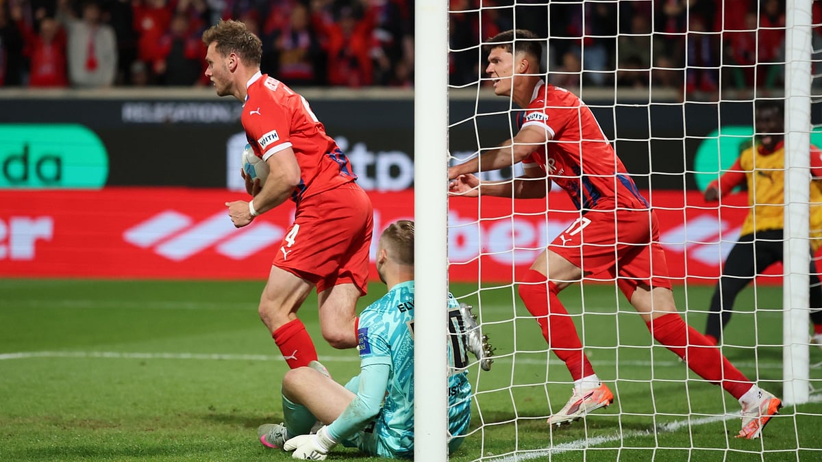 File : Heidenheim rescued a draw against Elversberg.