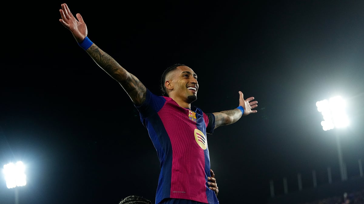 File : Raphinha has signed a new contract for FC Barcelona.