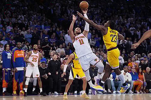 NBA Basketball: New York Knicks vs Indiana Pacers