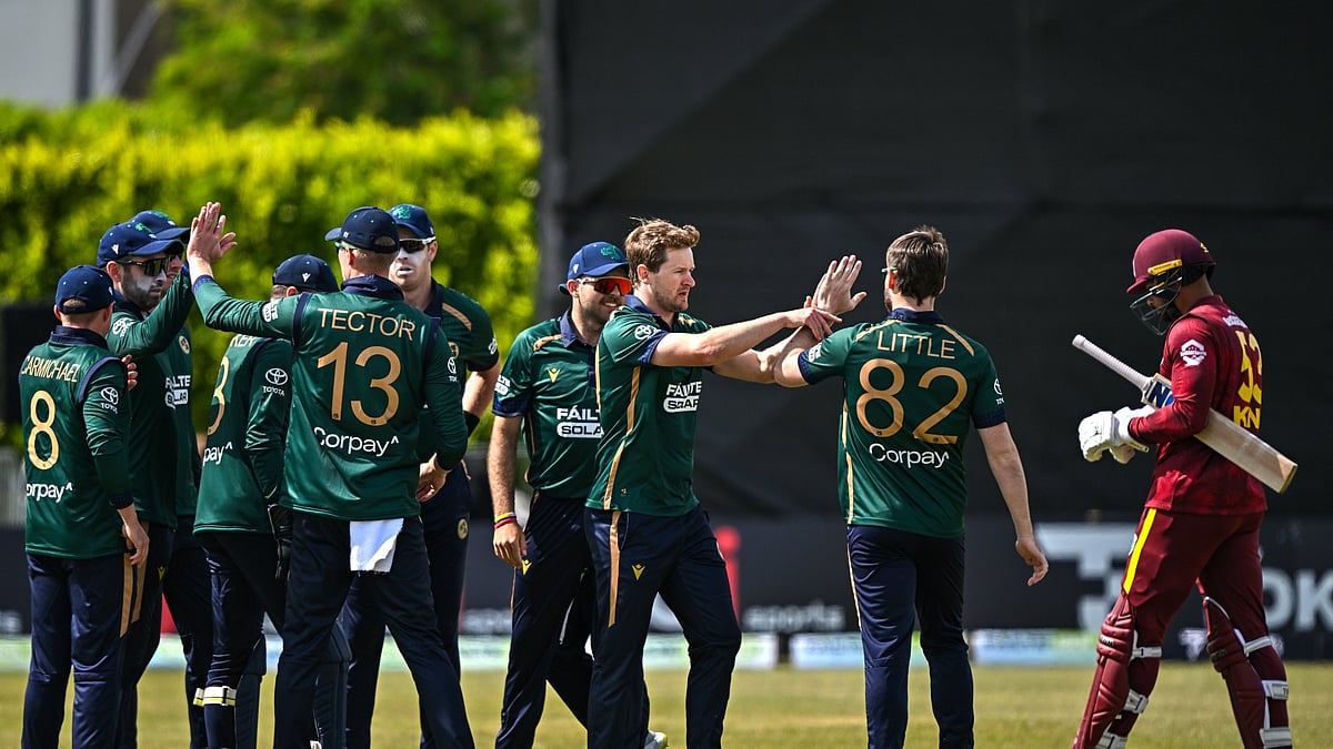 Photo: X | Cricket Ireland : Ireland Vs West Indies 2nd ODI match in Dublin.