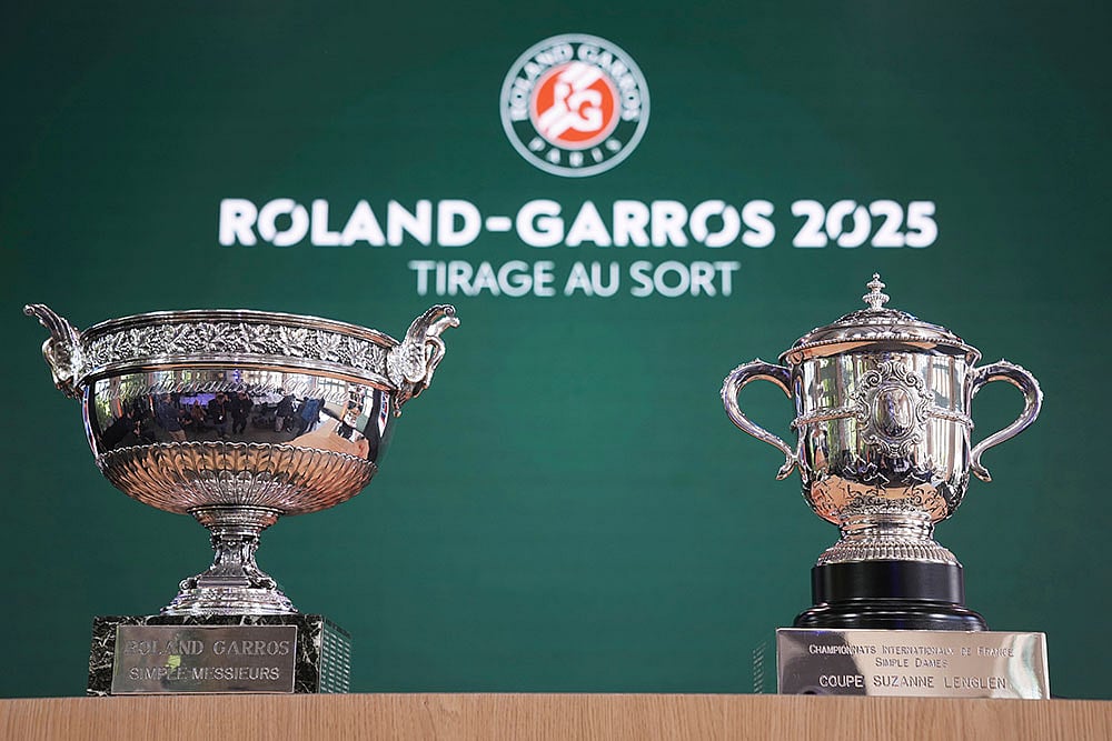 Photo: AP/Christophe Ena : French Open 2025
