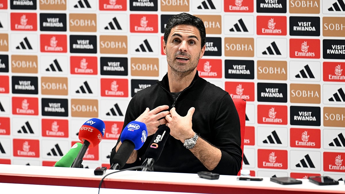 File : Arsenal manager Mikel Arteta.