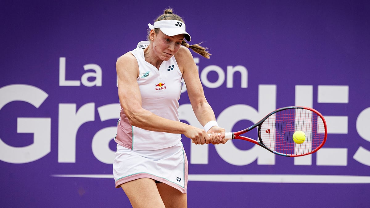 Elena Rybakina is in the Strasbourg final