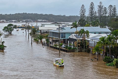 Australia Weather: Flooded homes in Port Macquarie