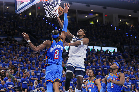 NBA Basketball Game: Oklahoma City Thunder vs Minnesota Timberwolves