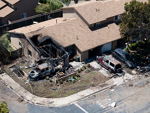 US: Private Jet Crashes Into San Diego Home Due To Foggy Weather, Music Talent Agent Among Many Dead
