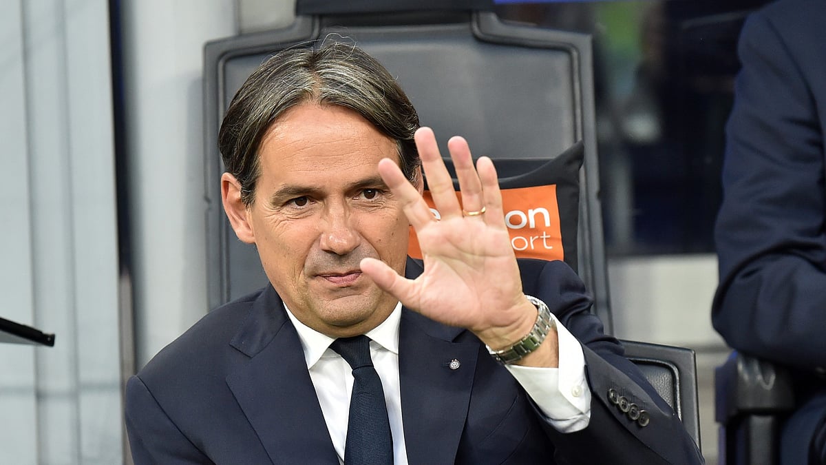 Inter head coach Simone Inzaghi