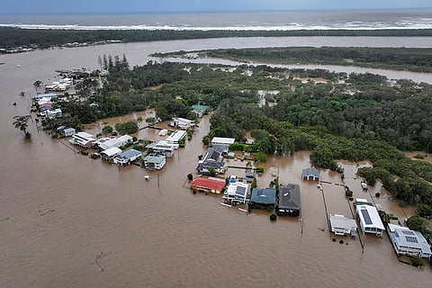 Australia weather: View of flooded Port Macquarie