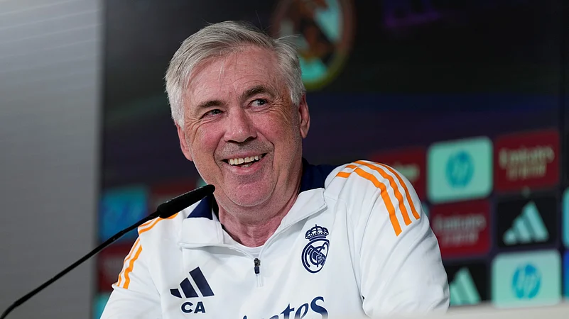 Real Madrid head coach Carlo Ancelotti