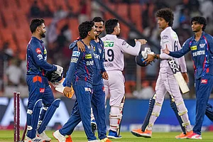 | Photo: PTI/Shahbaz Khan : IPL 2025: LSG vs GT