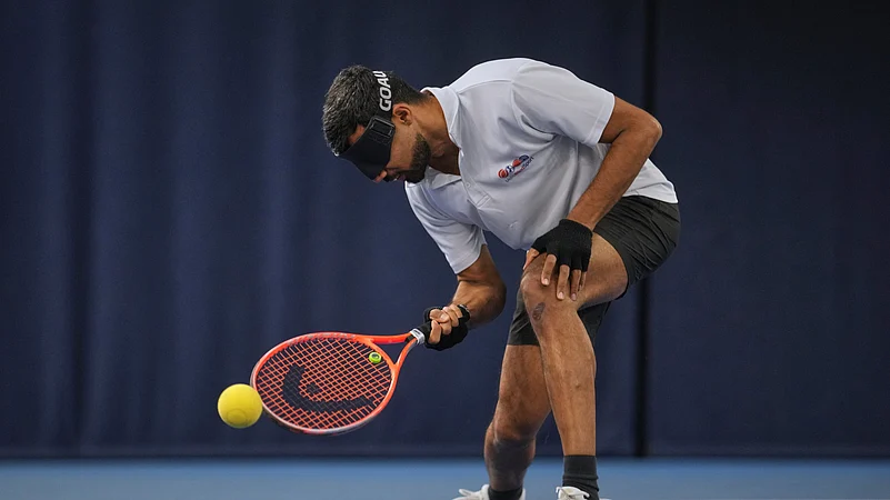 Blind Tennis Naqi Rizvi