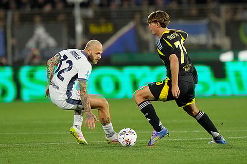 Serie A Footballl match: Como vs Inter Milan