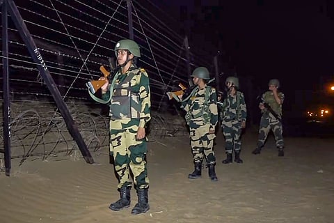 Women BSF personnel at Ind-Pak border