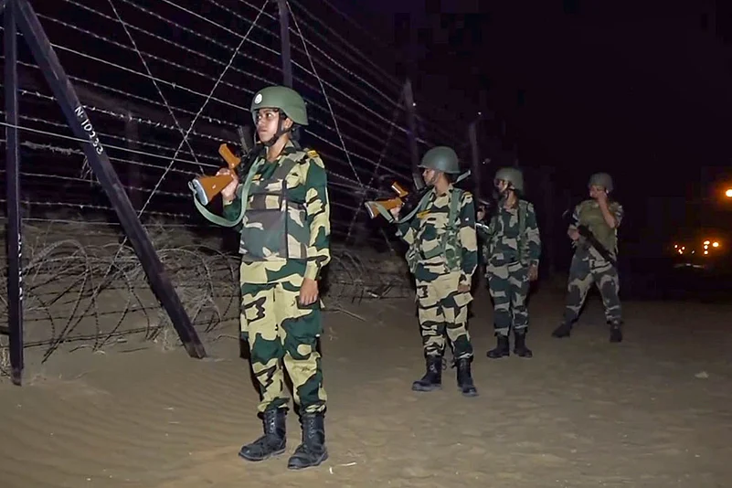 Women BSF personnel at Ind-Pak border