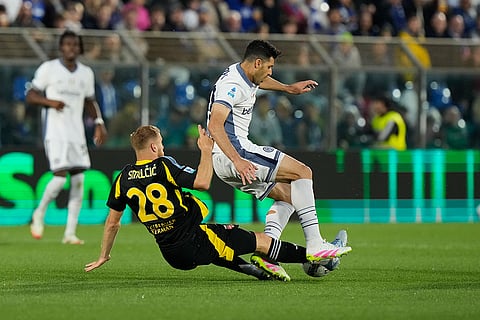 Italy Soccer Serie A: Como vs Inter Milan