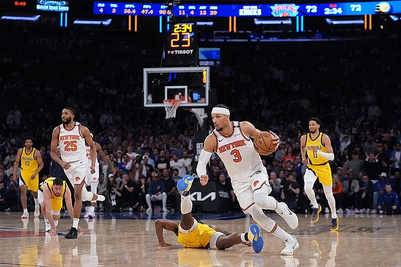 NBA Basketball Game: New York Knicks vs Indiana Pacers