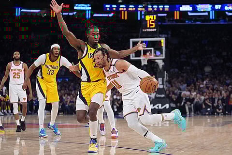 NBA Basketball Game: New York Knicks vs Indiana Pacers