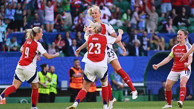 Arsenal 1-0 Barcelona, Women's Champions League Final: Super-Sub Blackstenius Seals 2nd Title For Gunners