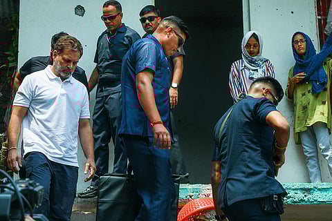 Rahul Gandhi in Poonch