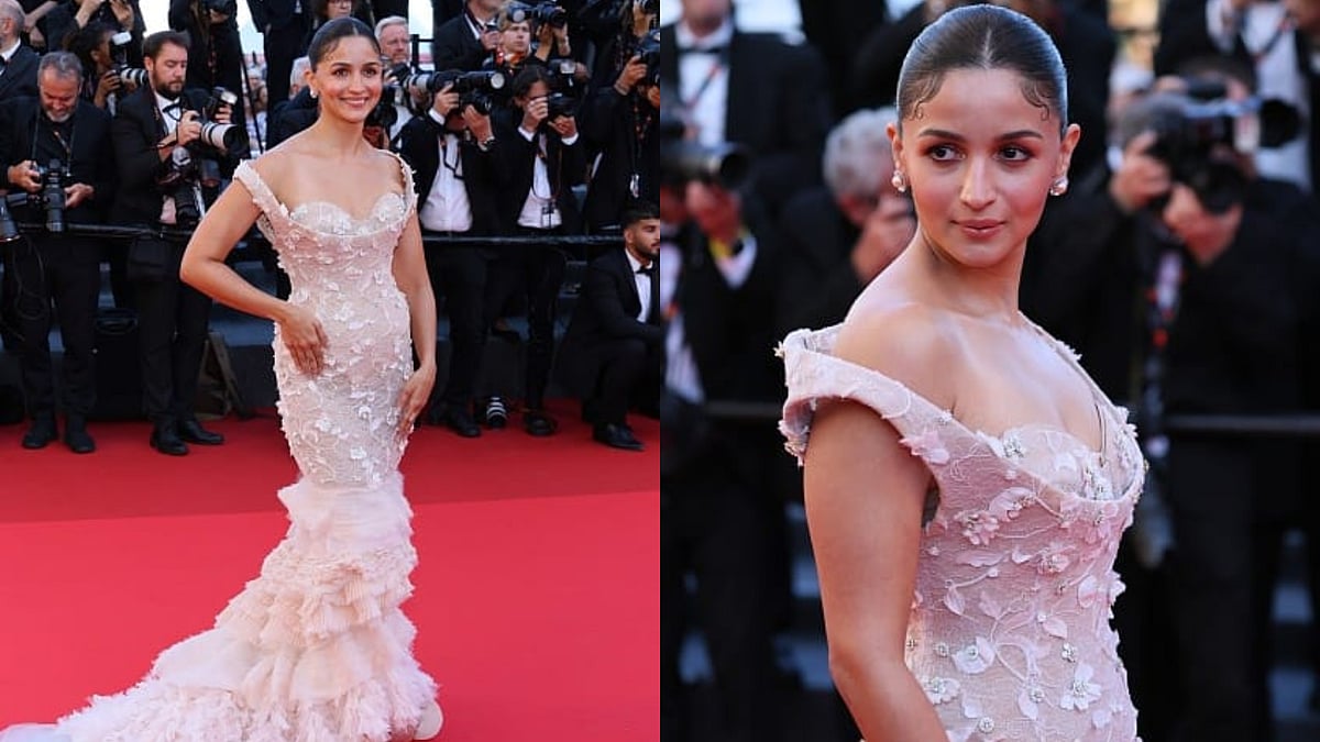 Getty : Alia Bhatt makes red carpet debut at Cannes 2025