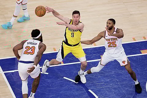 NBA Basketball: New York Knicks vs Indiana Pacers