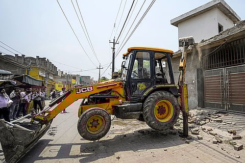 Demolition of Sunny Gulla's house in Amritsar