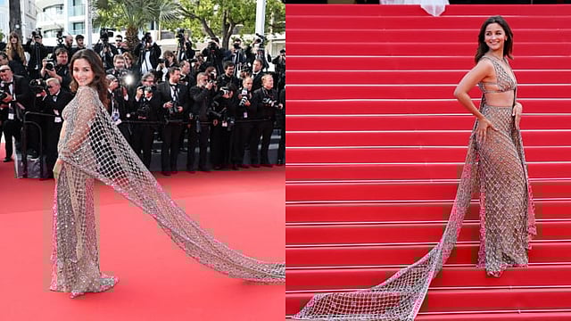 Cannes 2025 Closing Ceremony: Alia Bhatt Dazzles In First-Ever Custom Gucci Saree