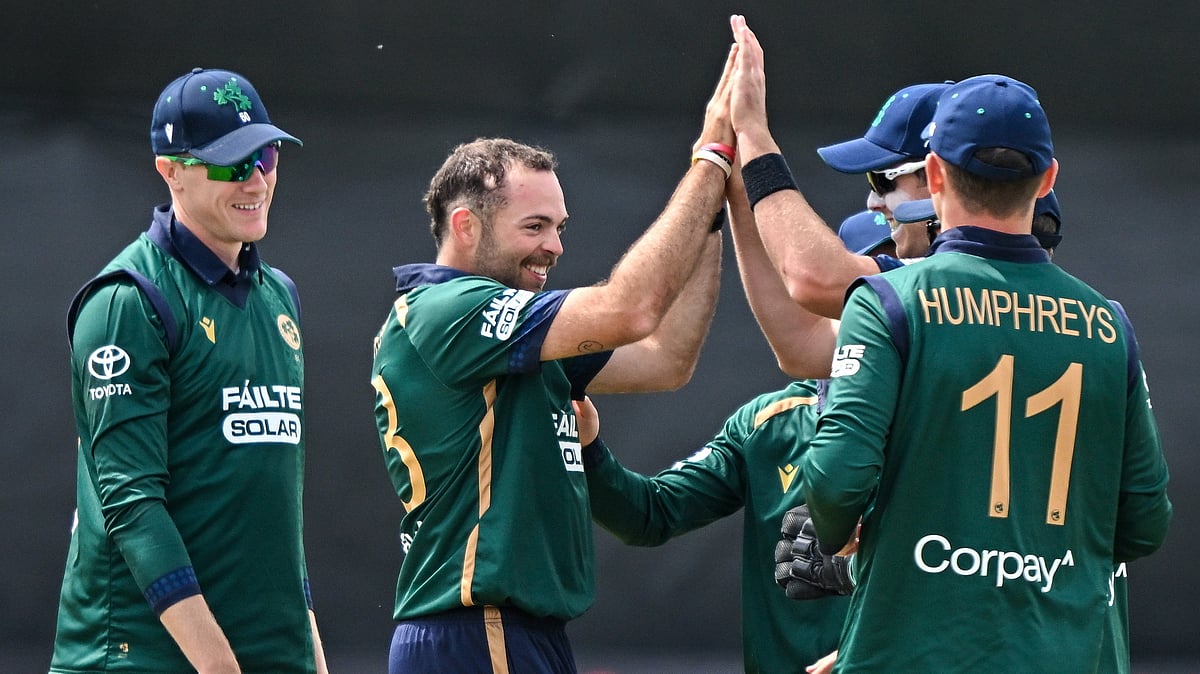 X/Cricket Ireland : The second ODI between Ireland and West Indies was abandoned due to rain.