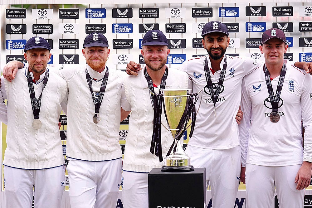 | Photo: Mike Egerton/PA via AP : England vs Zimbabwe: One-Off Test Cricket Day 3