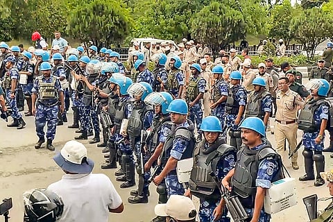 Manipur bus name row