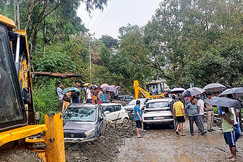 Flash floods in Kullu