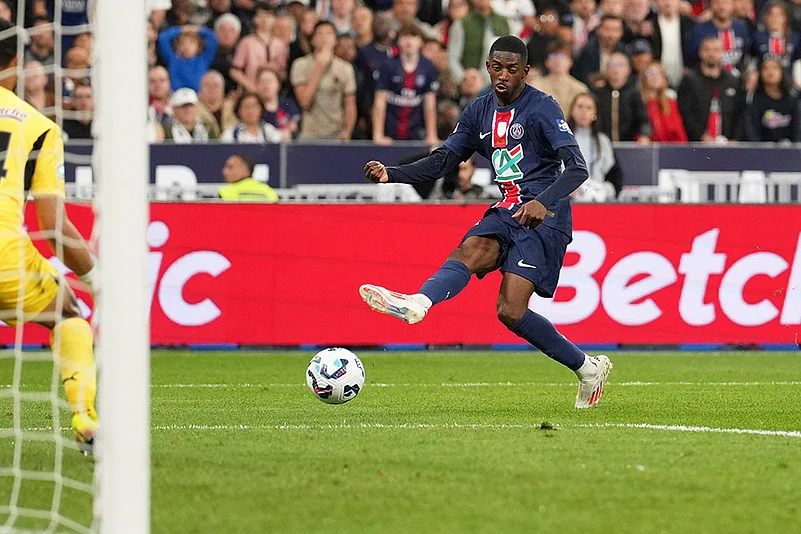 Coupe de France Final 2024-25 Paris Saint-Germain vs Stade De Reims: Ousmane Dembele