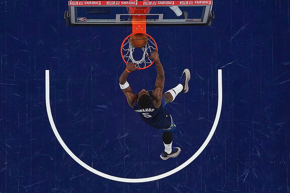 | Photo: AP/Abbie Parr : NBA Western Conference finals: Minnesota Timberwolves vs Oklahoma City Thunder