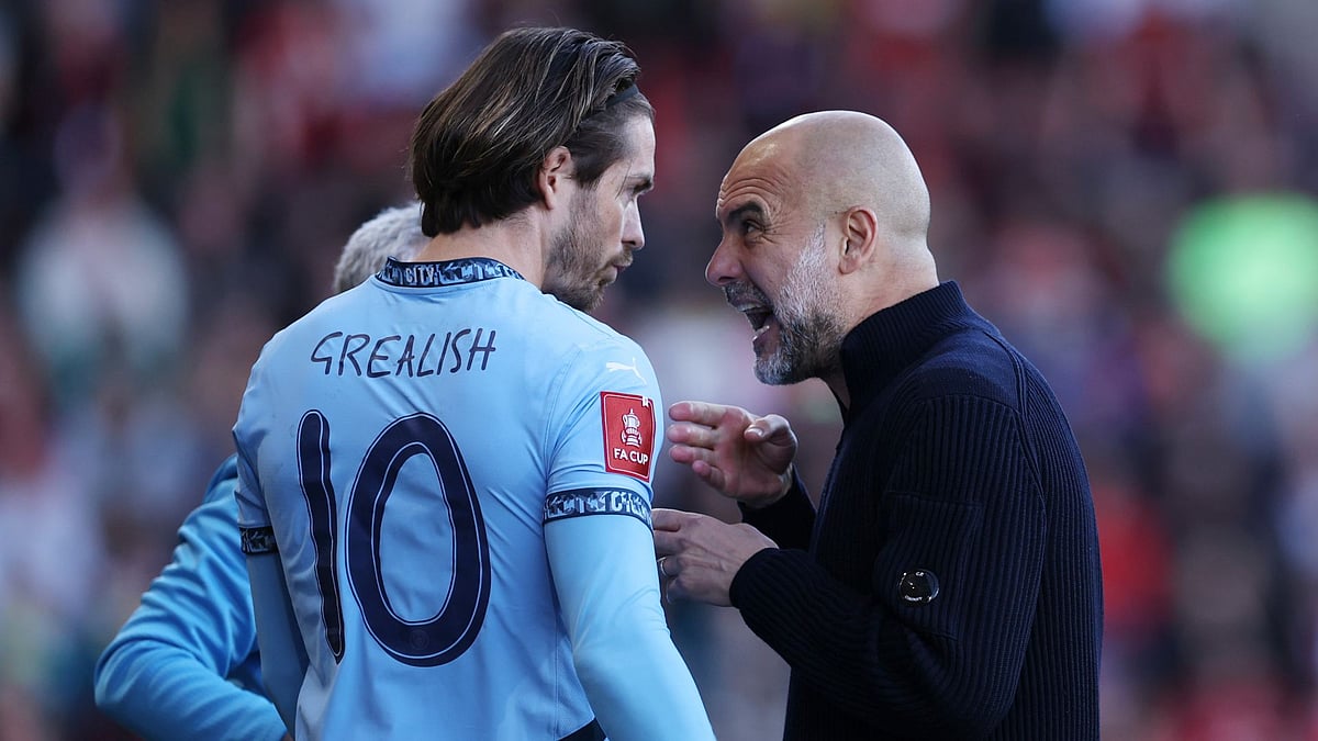 Grealish was left out by Guardiola on the final day