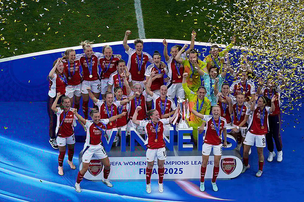 | Photo: AP/Ana Brigida : Women's Champions League final: Arsenal vs FC Barcelona