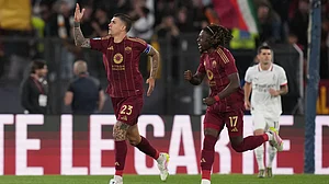 Alfredo Falcone/LaPresse via AP : Roma beat AC Milan 3-1 in their previous Serie A encounter.