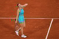 | Photo: AP/Lindsey Wasson : French Open Day 1: Aryna Sabalenka vs Kamilla Rakhimova