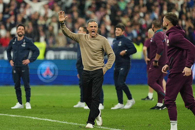Coupe de France Final 2024-25 Paris Saint-Germain vs Stade De Reims: Luis Enrique