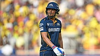 File : Shubman Gill missed the match against Rajasthan Royals due to a recurring neck injury.