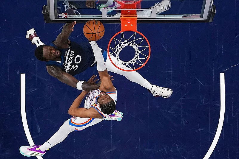 NBA Basketball Western Conference finals Timberwolves vs Thunder: Julius Randle